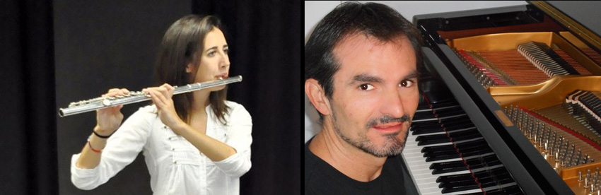 Andrea Costa Costa, flauta. Francisco Ruiz Illán, piano